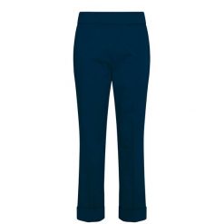 Spodnie Deha Spodnie Proste Z Popeliny Damskie. Niebieskie spodnie materiałowe damskie Deha, s, bez wzorów, z bawełny. Za 344.99 zł.