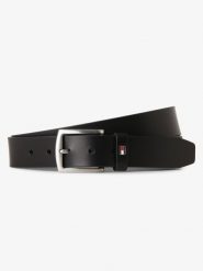 Tommy Hilfiger pasek skórzany Mężczyźni skóra czarny, 95. Czarne paski damskie Tommy Hilfiger, bez wzorów, ze skóry. Za 229.95 zł.
