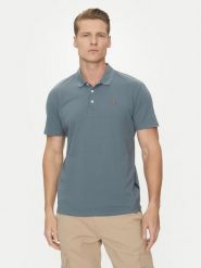 Napapijri Polo Ealis NP0A4H8B Niebieski Regular Fit. Niebieskie koszulki polo męskie Napapijri, m, bez wzorów, z bawełny, bez ramiączek. Za 179.99 zł.