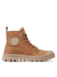 Palladium Trapery Pampa Hi Zip Wl 95982-252-M Brązowy. Brązowe śniegowce i trapery damskie Palladium, z nubiku. Za 356.85 zł.