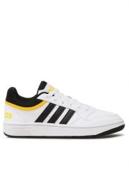 Adidas Sneakersy Hoops IF2726 Biały. Białe buty sportowe dziewczęce Adidas, bez wzorów, z materiału, bez zapięcia. Za 129.99 zł.