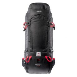 Plecak Turystyczny Rock 75L. Czarne plecaki damskie Hi-tec, bez wzorów, rockowe. Za 368.99 zł.