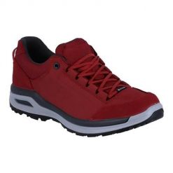 Buty trekkingowe damskie Lowa Ascona Lo Gtx. Czerwone trekkingi damskie Lowa, na jesień. Za 851.00 zł.