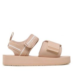 Sandały Big Star Shoes. Brązowe klapki damskie BIG STAR SHOES, bez wzorów, bez obcasa, na płaskiej podeszwie, bez zapięcia. Za 99.99 zł.