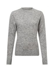 Msch Copenhagen Sweter Kobiety szary, M/L. Szare swetry damskie MSCH Copenhagen, l, bez wzorów, z dzianiny, eleganckie, bez kołnierzyka, bez ramiączek, bez kaptura. Za 349.95 zł.
