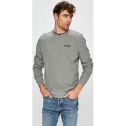 Wrangler - Bluza. Szare bluzy męskie Wrangler, z bawełny. Za 199.90 zł.