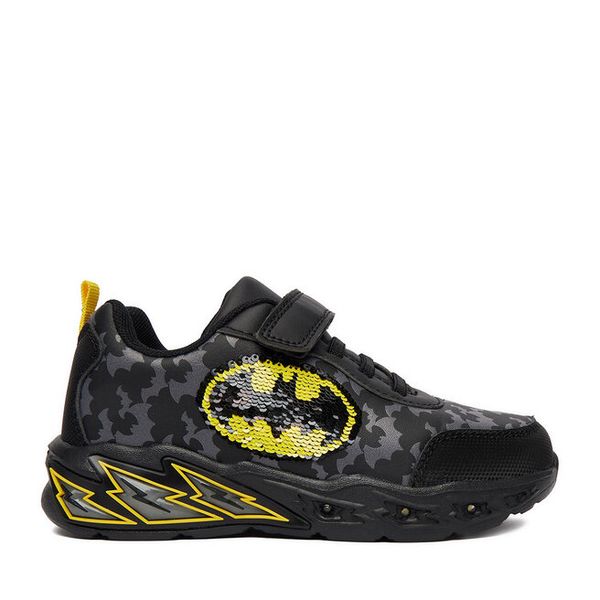 Sneakersy Batman. Czarne trampki i tenisówki chłopięce batman, bez wzorów, bez zapięcia. Za 139.99 zł.