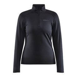 Koszulka treningowa damska Craft Core Gain Midlayer. Czarne koszulki sportowe damskie Craft, xl, bez wzorów, bez kołnierzyka, bez ramiączek, narciarskie. Za 313.99 zł.