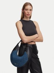 Karl Lagerfeld Jeans Torebka B3W30197 Niebieski. Niebieskie torebki do ręki damskie Karl Lagerfeld Jeans, bez wzorów, z jeansu, bez dodatków. Za 649.99 zł.