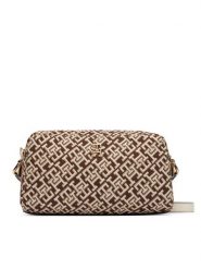 Tommy Hilfiger Torebka Th Grace Camera Bag Jacquard AW0AW18864 Brązowy. Brązowe torebki do ręki damskie Tommy Hilfiger, bez wzorów, z materiału, bez dodatków. Za 489.99 zł.