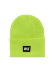 CAT Footwear Czapka Cat Label Cuff 1090026-12130 Żółty. Żółte rękawiczki męskie CAT Footwear, na zimę, bez wzorów, z syntetyku. Za 119.99 zł.