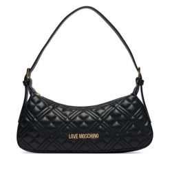 Torebka LOVE MOSCHINO. Czarne torebki do ręki damskie Love Moschino, bez wzorów, klasyczne, bez dodatków. Za 679.99 zł.