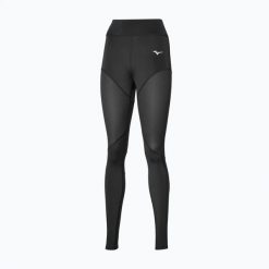 Legginsy do biegania damskie Mizuno BT. Czarne legginsy damskie Mizuno, l, bez wzorów, z materiału, długie, do biegania. Za 139.99 zł.