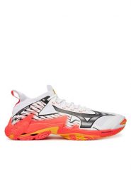 Mizuno Buty halowe Wave Lightning Neo 3 V1GA2402 Pomarańczowy. Brązowe buty sportowe męskie Mizuno, ze skóry, bez zapięcia. Za 599.99 zł.