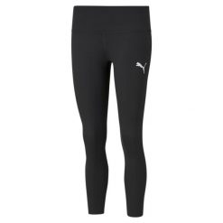 Legginsy damskie Puma Active Tights. Czarne legginsy damskie Puma, s, bez wzorów, z materiału, długie, do biegania. Za 179.60 zł.