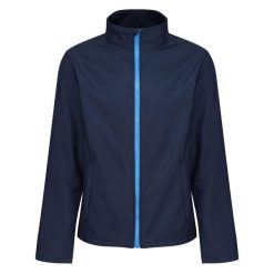 Softshell Męski Ablaze. Niebieskie kurtki męskie Regatta, m, bez wzorów, z softshellu, sportowe, bez kaptura. Za 85.99 zł.