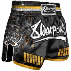 Szorty bokserskie Thai dla kobiet 8 Weapons Samurai 2.0. Czarne szorty sportowe damskie 8 WEAPONS, s, bez wzorów, z materiału, na fitness i siłownię. Za 314.00 zł.