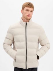 Nils Sundström kurtka puchowa Mężczyźni beżowy, M. Brązowe kurtki męskie Nils Sundström, m, bez wzorów, z puchu, bez kaptura. Za 399.95 zł.