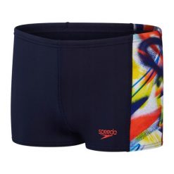 Spodenki Boys Digital Jammer. Czarne szorty dla chłopców Speedo, bez wzorów, sportowe. Za 140.99 zł.