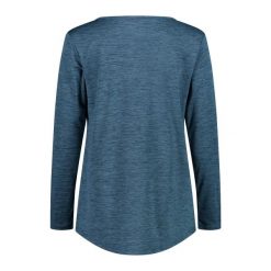 Koszulka damska turystyczna CMP 33N5596. Niebieskie koszulki sportowe damskie CMP, xl, bez wzorów, bez kołnierzyka, bez ramiączek. W wyprzedaży za 139.99 zł.