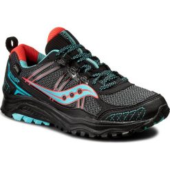 Buty SAUCONY - Grid Excursion Tr10 Gtx GORE-TEX S15304-1 Blk/Cor/Blu. Czarne obuwie sportowe damskie Saucony, bez wzorów, z gore-texu, do biegania, Adidas Advantage. W wyprzedaży za 269.00 zł.
