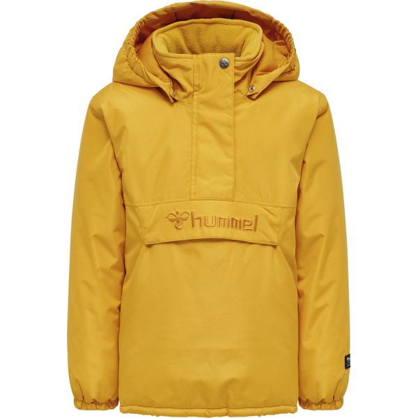 Kurtka dziecięca Hummel hmlCOZY. Żółte kurtki i płaszcze dla dziewczynek Hummel, bez wzorów, bez kaptura. W wyprzedaży za 295.00 zł.