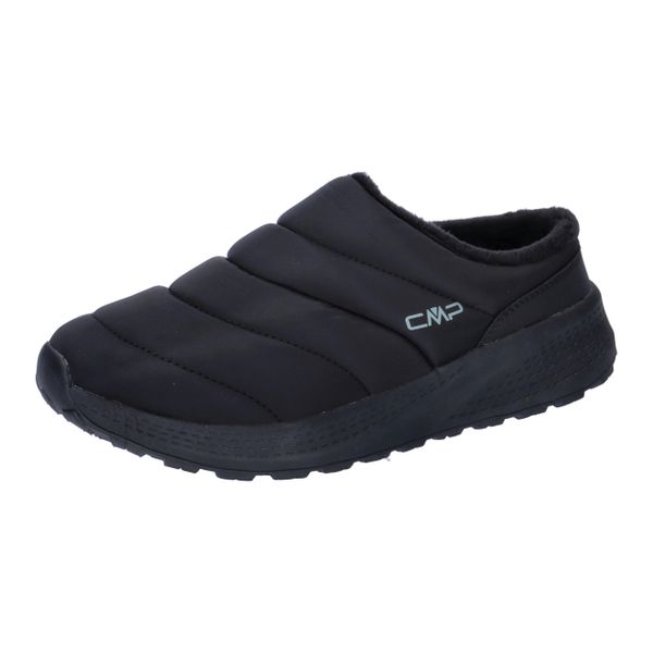 Kapcie damskie CMP Hertys. Czarne kapcie damskie CMP, bez wzorów, z materiału. Za 212.00 zł.