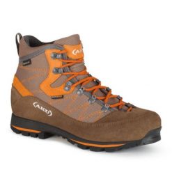 Buty trekkingowe Aku Trekker Gtx 978518 brązowe. Brązowe obuwie sportowe damskie bez wzorów, z gore-texu, trekkingowe. Za 692.27 zł.