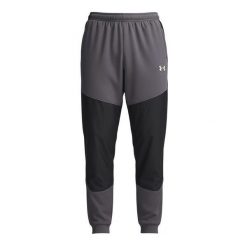 Męskie spodnie sportowe Under Armour UA Armour Flc Pro Utility Pt. Szare spodnie sportowe męskie Under Armour, m, bez wzorów, z materiału, na fitness i siłownię. Za 409.30 zł.