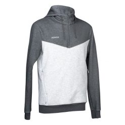 Bluza do hokeja na trawie męska Korok FH500. Czarne bluzy męskie KOROK, m, bez wzorów, z bawełny, bez kaptura. Za 179.99 zł.