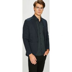 Jack & Jones - Marynarka. Czarne marynarki męskie Jack & Jones, z bawełny. W wyprzedaży za 339.90 zł.