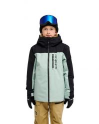 Kurtka śniegowa techniczna dla Chłopcy SYCAMORE 10K Zielony. Zielone kurtki i płaszcze dla chłopców Quiksilver, bez wzorów, z materiału, bez kaptura. Za 599.99 zł.