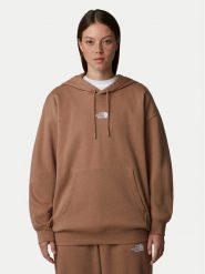 The North Face Bluza Essential NF0A89EN Brązowy Oversize. Brązowe bluzy damskie The North Face, m, bez wzorów, z syntetyku, bez kaptura. Za 229.99 zł.