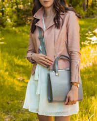 Torebka damska skórzana szara DAN-A T308. Szare torebki do ręki damskie DAN-A, bez wzorów, ze skóry, eleganckie, bez dodatków. Za 279.99 zł.