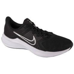 Buty do biegania męskie Nike Downshifter 11. Czarne buty sportowe męskie Nike, z materiału, bez zapięcia, do biegania, nike downshifter. Za 333.00 zł.