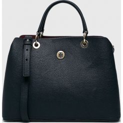Tommy Hilfiger - Torebka. Czarne torby na ramię damskie Tommy Hilfiger. Za 629.90 zł.