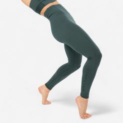 Legginsy do tańca nowoczesnego damskie Starever wysoki stan. Czarne legginsy damskie STAREVER, l, bez wzorów, z elastanu. Za 79.99 zł.