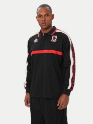 Kappa Polo 311U78W Czarny Comfort Fit. Czarne koszulki polo męskie Kappa, m, bez wzorów, z syntetyku, bez ramiączek. Za 229.99 zł.