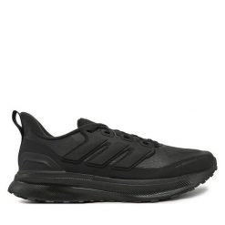 Buty do biegania adidas. Czarne buty sportowe męskie Adidas, bez zapięcia, do biegania. Za 309.99 zł.