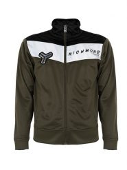 Richmond Sport Bluza | UMA22067FE | Mężczyzna | Czarny, Biały, Khaki. Białe bluzy męskie John Richmond, m, bez wzorów, z poliesteru, bez kaptura. W wyprzedaży za 229.00 zł.