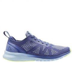 Buty do biegania damskie Reebok Print Smooth Clip U. Fioletowe obuwie sportowe damskie Reebok, bez wzorów, z materiału, do biegania, reebok print. Za 313.00 zł.