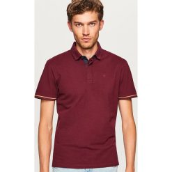 Koszulka polo - Bordowy. Czerwone koszulki polo męskie Reserved. Za 79.99 zł.