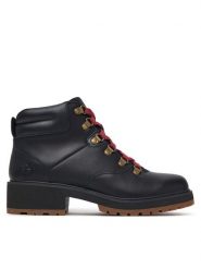 Timberland Trapery Carnaby Row TB0A2QH4W021 Czarny. Czarne śniegowce i trapery damskie Timberland, ze skóry. Za 739.99 zł.