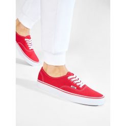 Tenisówki Vans. Czarne trampki i tenisówki chłopięce Vans, bez wzorów, bez zapięcia. Za 229.99 zł.