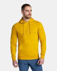 Męska bluza Kilpi LAGOA-M. Żółte bluzy męskie Kilpi, m, bez wzorów, z bawełny, bez kaptura. Za 179.35 zł.