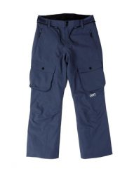 Spodnie snowboardowe męskie Colourwear Flight. Niebieskie spodnie snowboardowe męskie Colourwear, l, bez wzorów, z materiału, narciarskie. Za 999.99 zł.