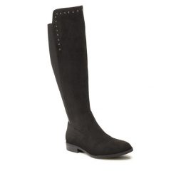 Kozaki Jenny Fairy. Czarne kozaki damskie Jenny Fairy, bez obcasa, na płaskiej podeszwie. Za 149.99 zł.