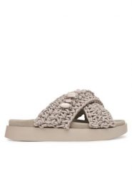 Inuikii Klapki Woven Stones 1004.003.0073 Szary. Szare klapki damskie Inuikii, bez wzorów, z materiału, bez obcasa. Za 899.99 zł.