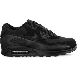 Sneakersy męskie skórzane czarne Nike Air Max 90 ESSENTIAL 090 - czarny. Czarne buty sportowe męskie Nike, bez zapięcia, Adidas Advantage, climacool (adidas). Za 599.99 zł.