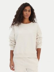 BOSS Bluza C-Endless 50554711 Beżowy Regular Fit. Brązowe bluzy damskie Boss, xs, bez wzorów, z bawełny, bez kaptura. Za 549.99 zł.